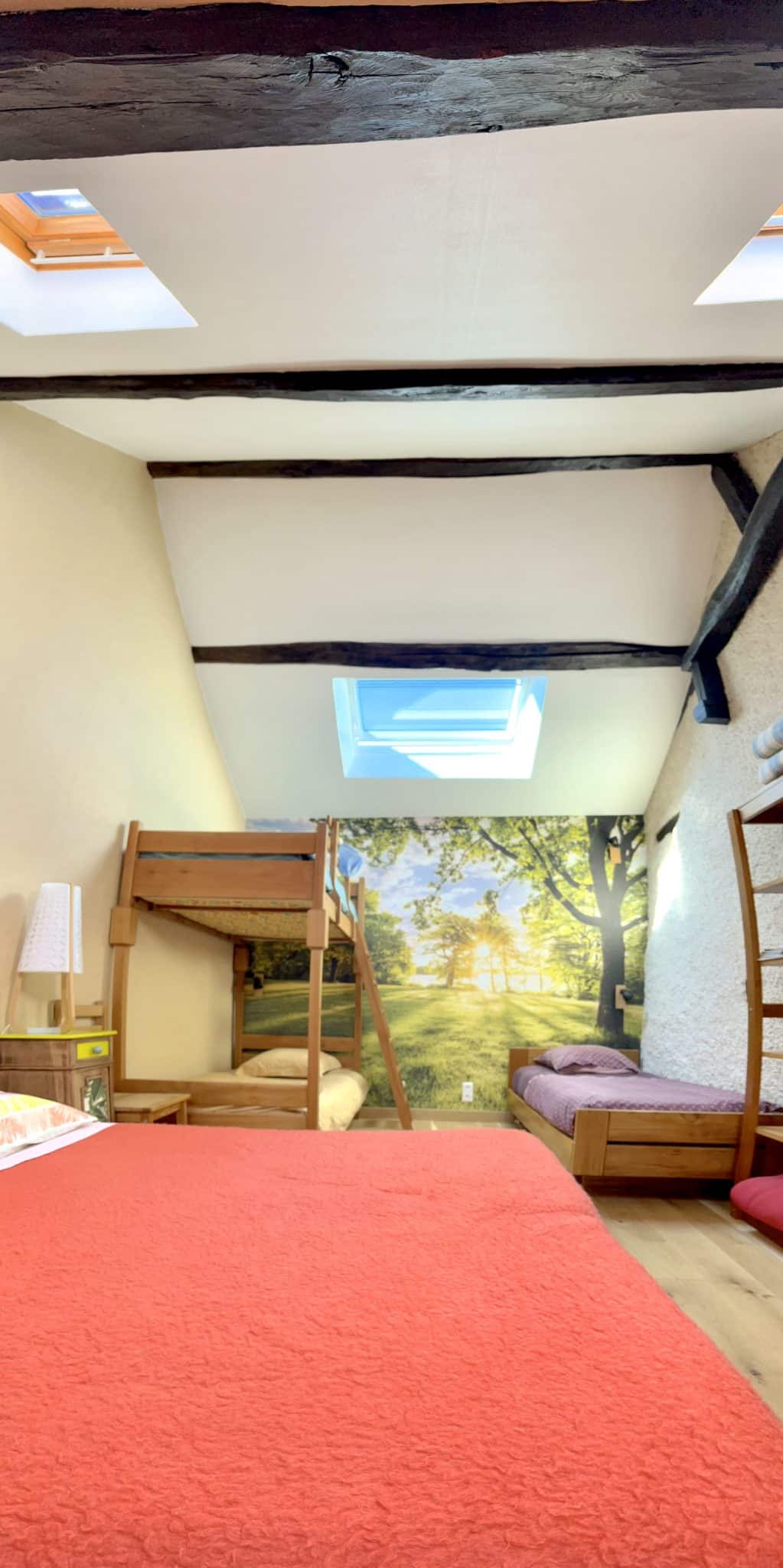 luminosité de la chambre nonnette de La Malinette